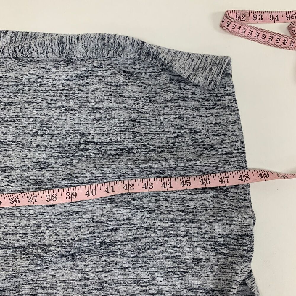 Athleta Hooded Poncho Womens S Small Grey Blissful Drawstring Pullover Workout - Picture 10 of 16